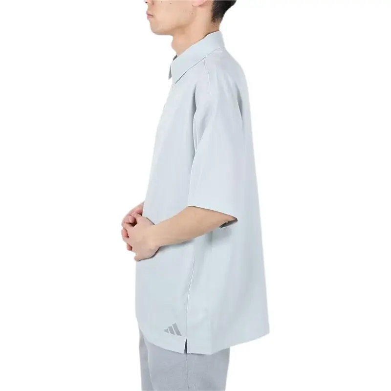 Adidas Polo Shirt Men's Light Blue-3
