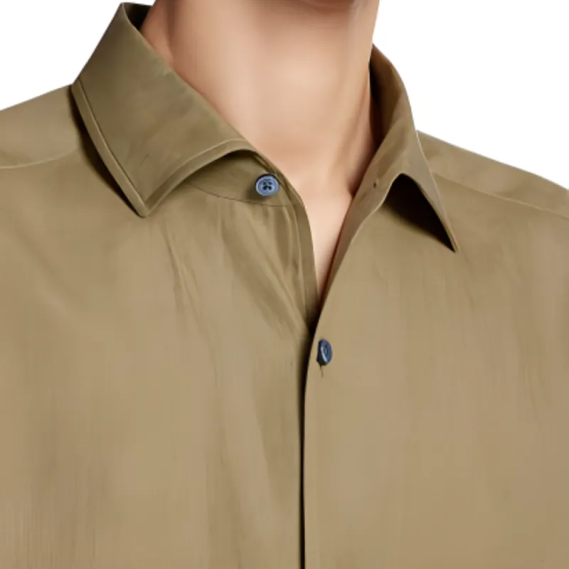 Zzegna SS23 Shirt Men's Light Army Green-2