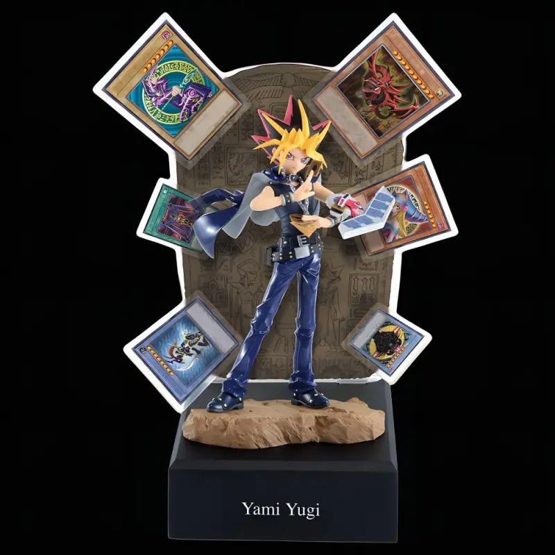 BANPRESTO Muto Games Yu Gi Oh Series Glass Factory Ichiban Kuji A Reward Scale Figures 20cm-2