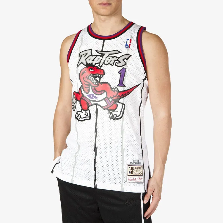 Mitchell & Ness Toronto Raptors 1998 99 Tracy McGrady Swingman Jersey-3