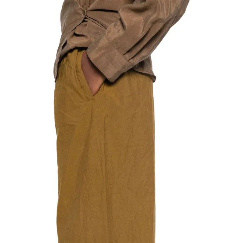 Daniela Gregis SS24 Casual Pants Women's Brandy Brown-4
