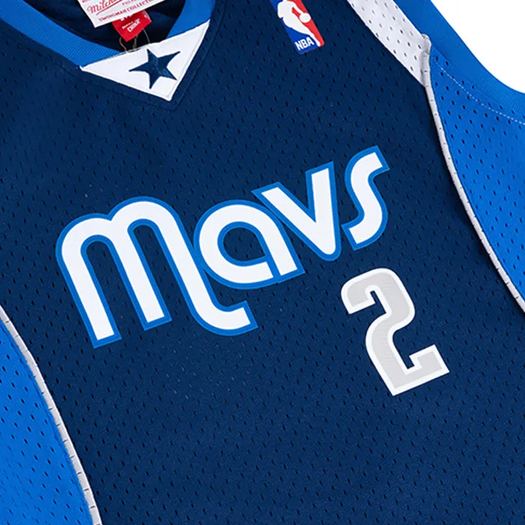 Mitchell Ness Basketball Jerseys Unisex Blue-2