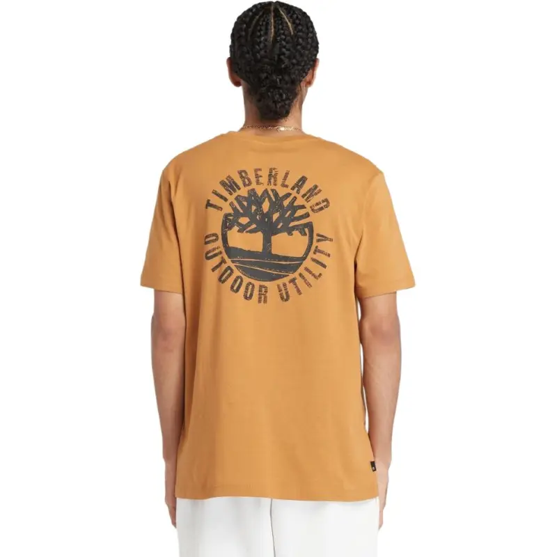 Timberland T Shirt Unisex Yellow-3