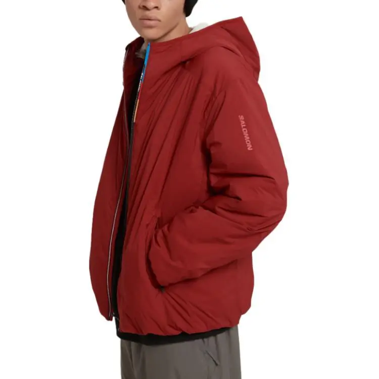 SALOMON Jackets Coats Men's Deep Red-4
