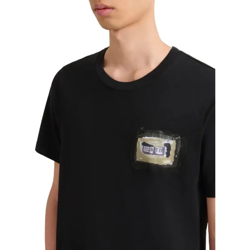 MARNI Logo Printed T Shirt-2
