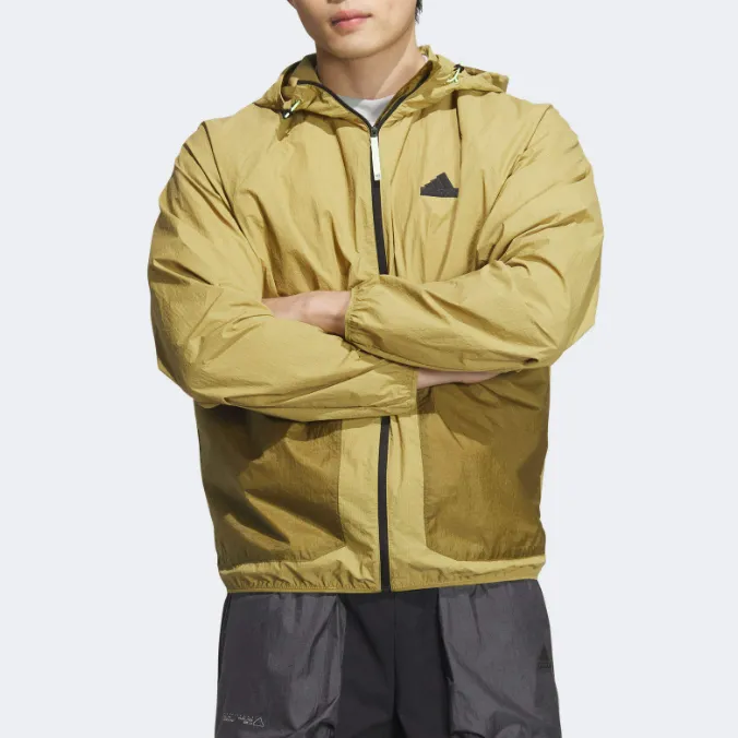 Adidas AW24 TH LW WV JKT Jackets Coats Men's Tawny-2