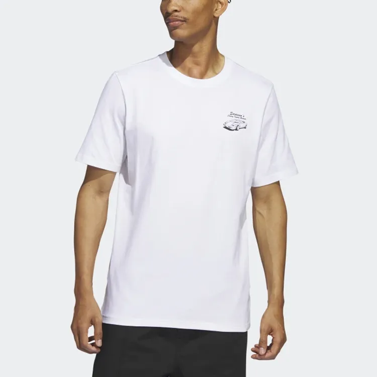 Adidas Originals T Shirts Men White-4