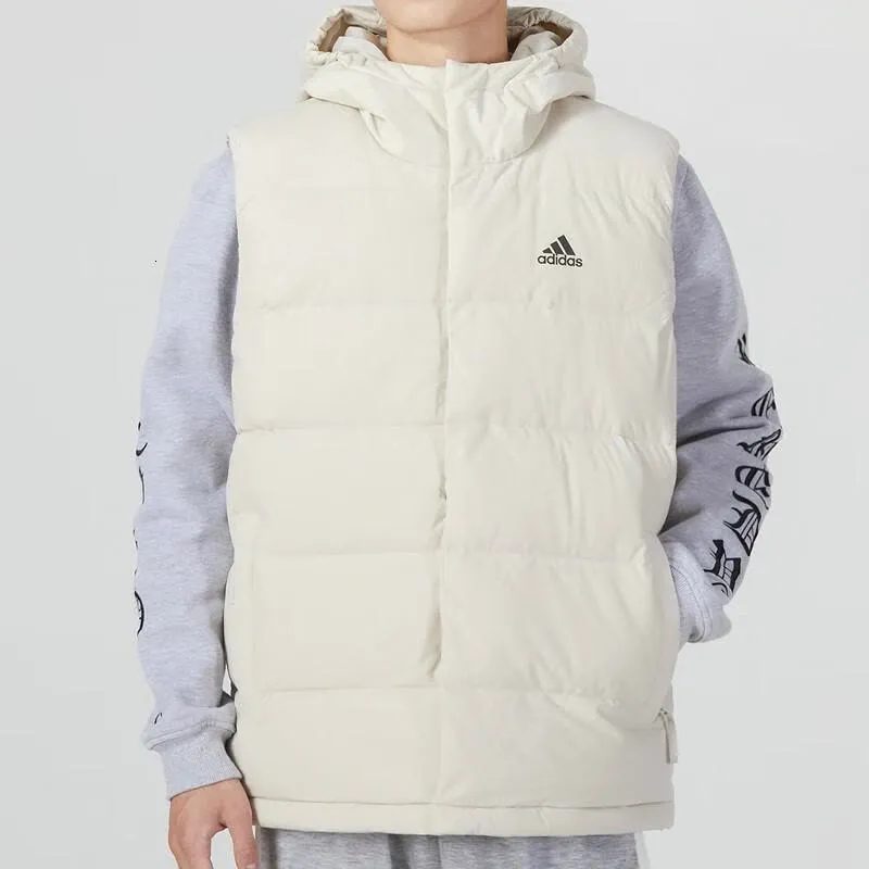 Adidas Vests Men White-4