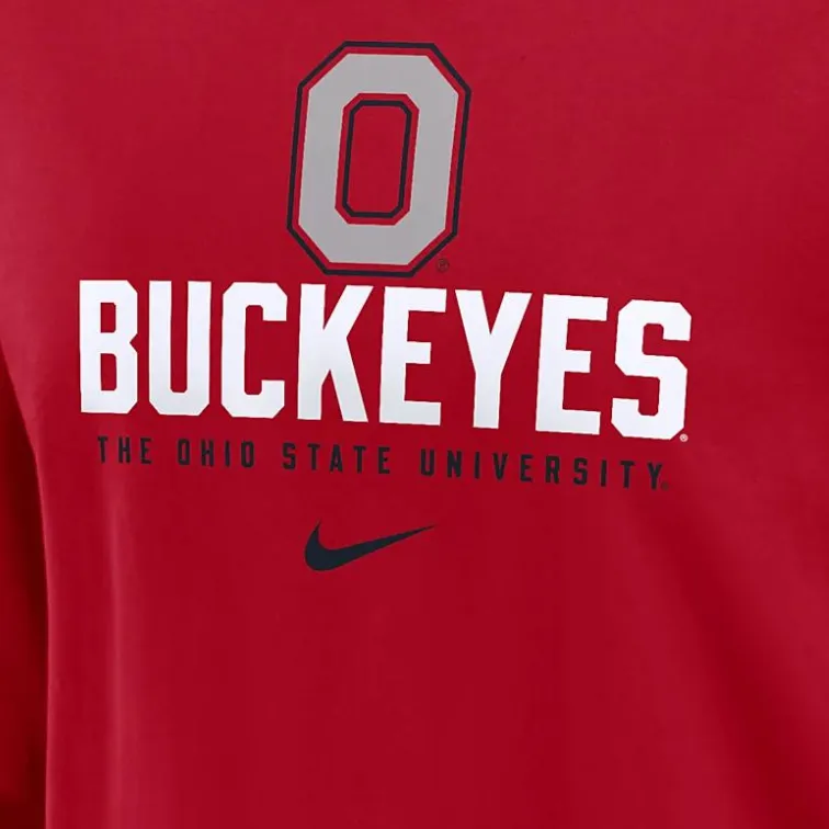 Nike Ohio State Buckeyes Primetime University Boxy Women's Nike College Long Sleeve T Shirt-2