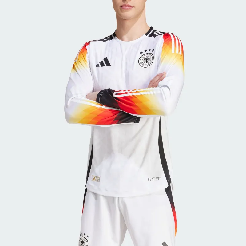 Adidas Soccer Jerseys Player Edition Germany Home Men's White-2