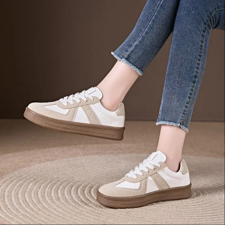 La Chapelle Anti-Slip Wear-Resistant Low-Top Skateboard Shoes Women's-6