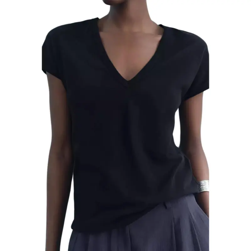 ZARA T-Shirts Women's Black-2