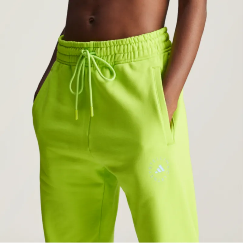Adidas FW24 Knitted Sports Pants Women's Neon Green-4