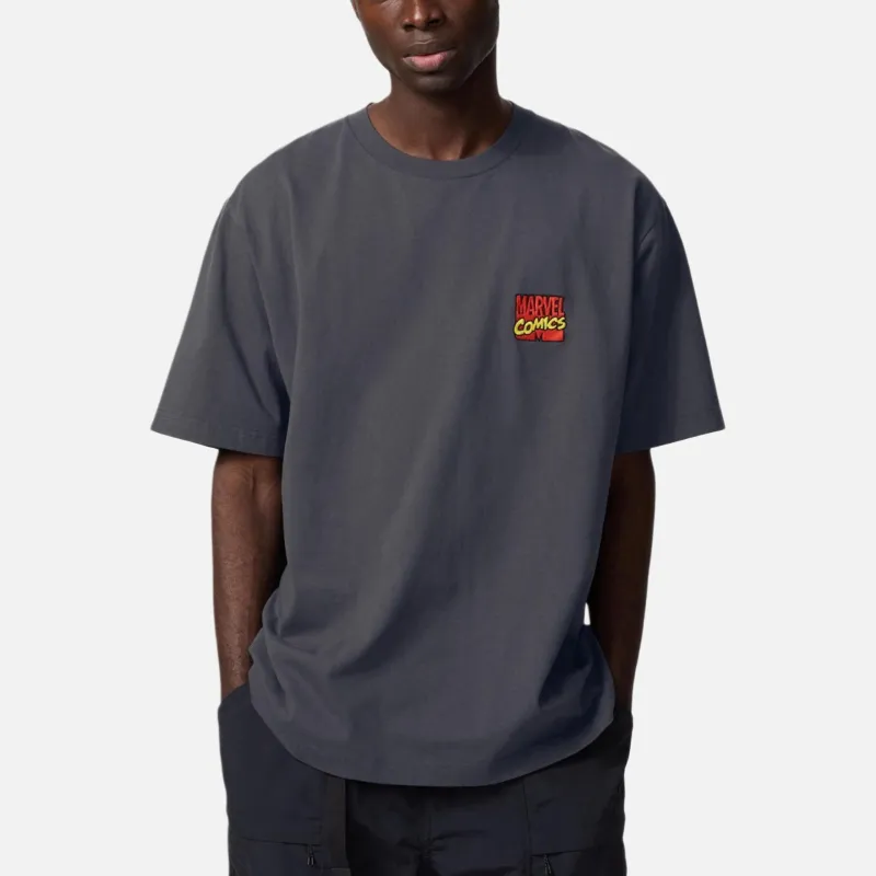 UNIQLO x MANWEI,LIANMINGKUAN SS25 T Shirt Unisex Dark Gray-2
