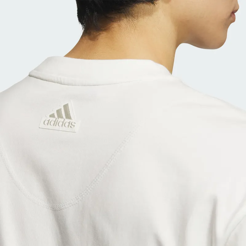 Adidas T Shirt Men's Jade White-4