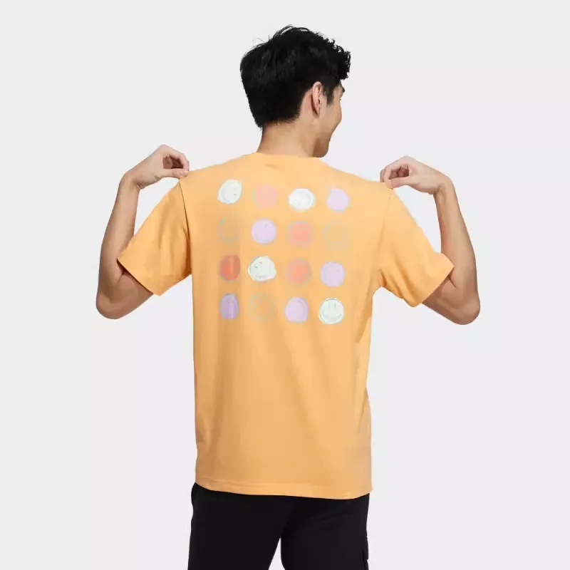 Adidas Neo T Shirt Men's Orange Yellow-1