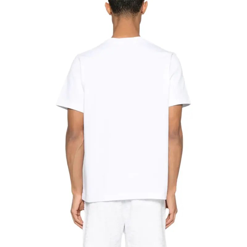 CASABLANCA Diamond Logo patch T shirt-3