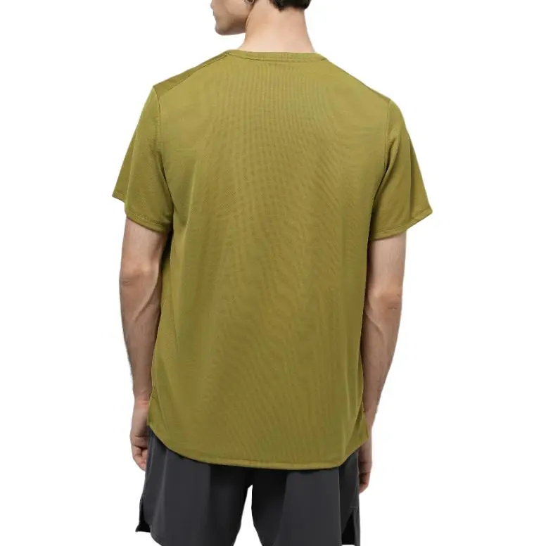 Nike Clothing T Shirts Men Olive Green-2