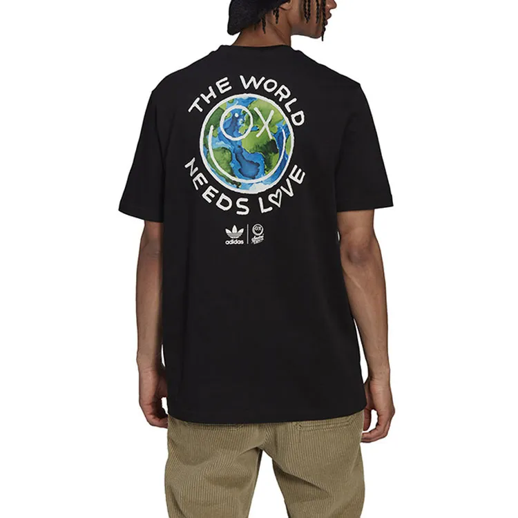 Adidas Originals T Shirt Men's Black-3