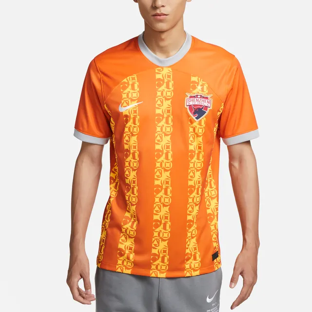 Nike Soccer Jerseys Men Alphamon Orange-3