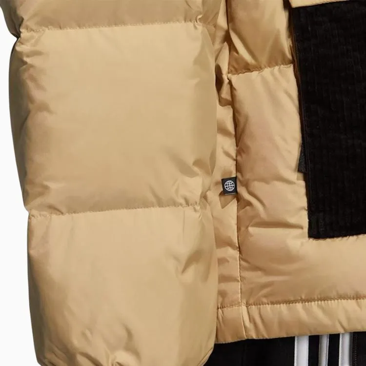 Adidas Originals STREET DOWN Down Jacket Men's Brown-4