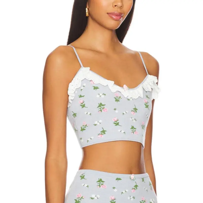 FOR LOVE & LEMONS Camisole Women's Blue-2