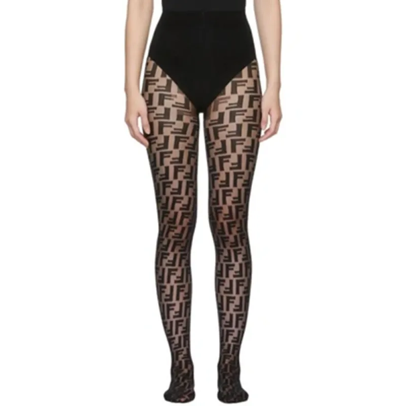 FENDI SS23 Pantyhose Women's Black-2