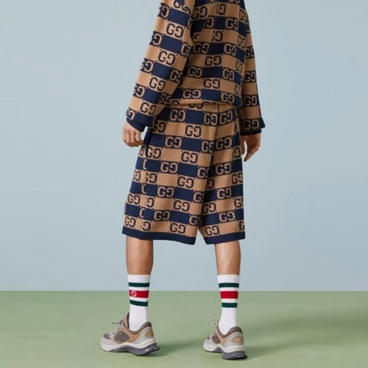 GUCCI Gg Jacquard Shorts-2