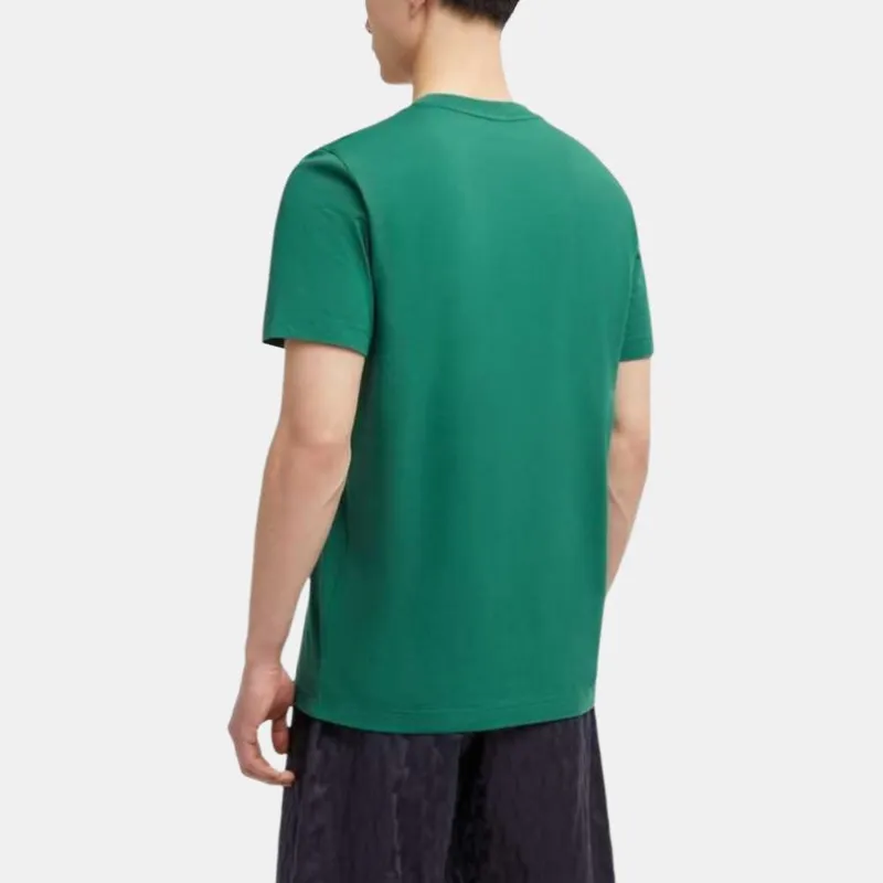 Moncler T Shirts Men 3 Pack White+Bottle Green+Marine Blue-1