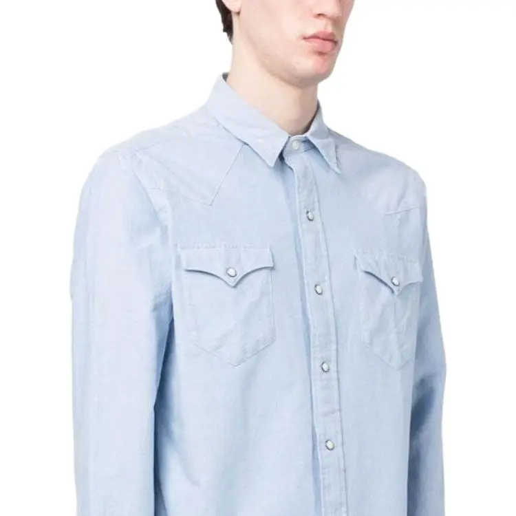 Polo Ralph Lauren Shirts Men Light Blue-5