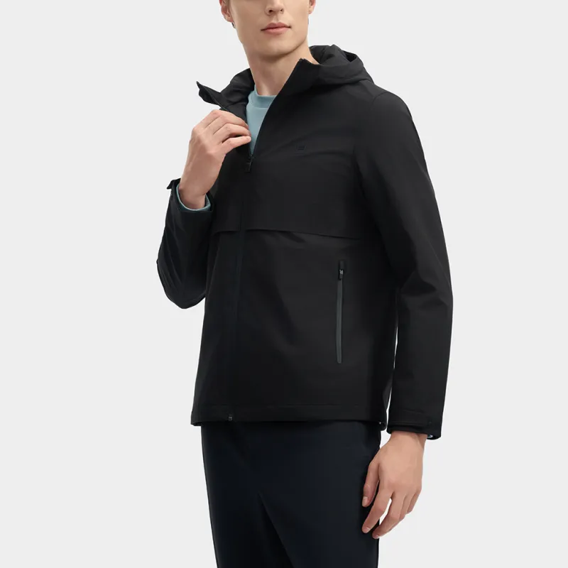 FILA Jackets Men Jet Black-5