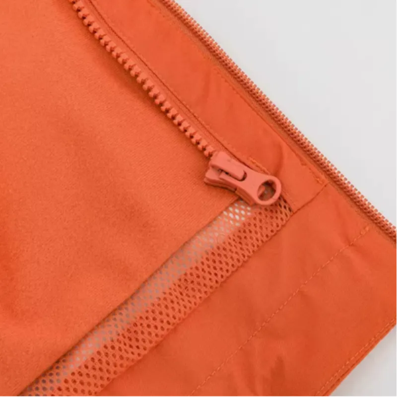 THE NORTH FACE Hiking Water Resistant Windproof Warm Water Repellent Windbreaker Jacket Men's Orange-1