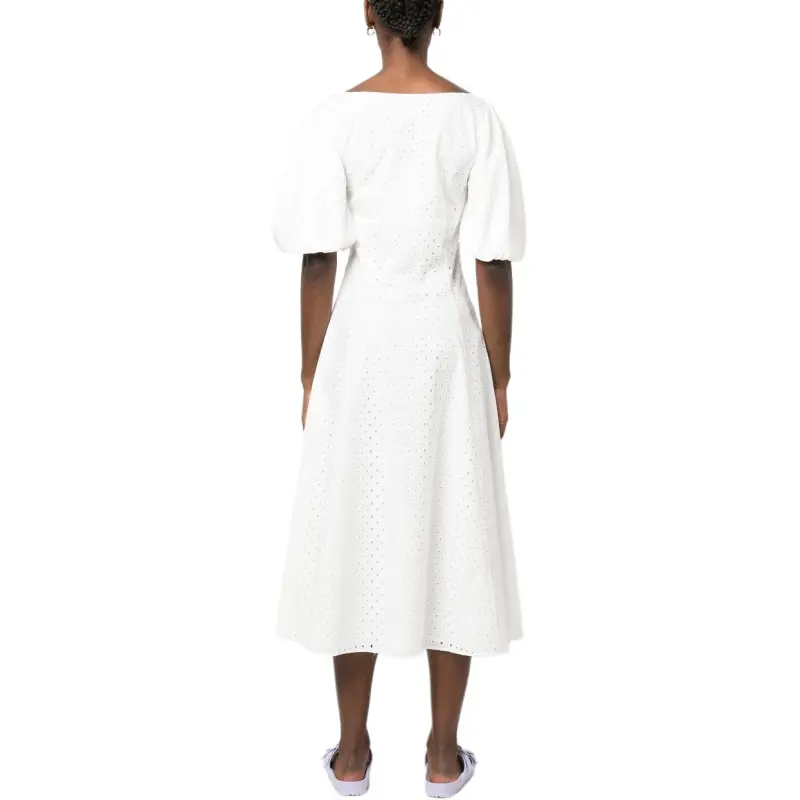 KENZO Short-Sleeved Flared Midi Dress-3