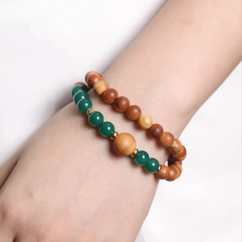 Is here Wooden Bracelets Unisex-3