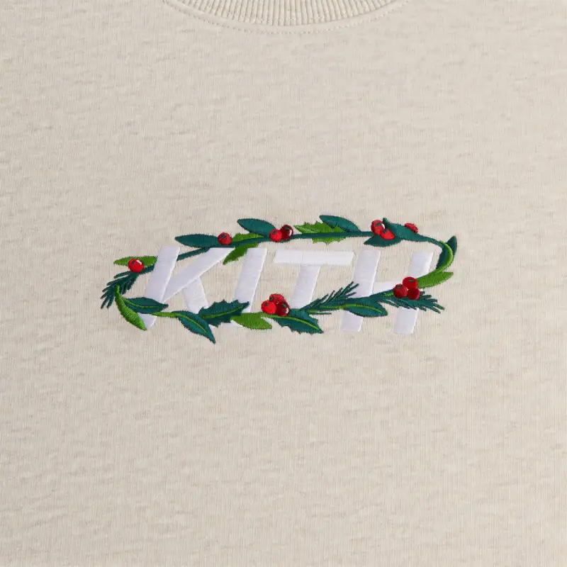 KITH Wreath Orbit Nelson Crewneck-2