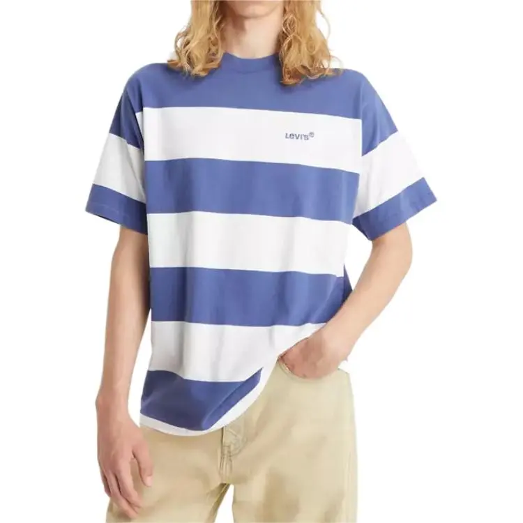 Levis T Shirts Men Blue-3