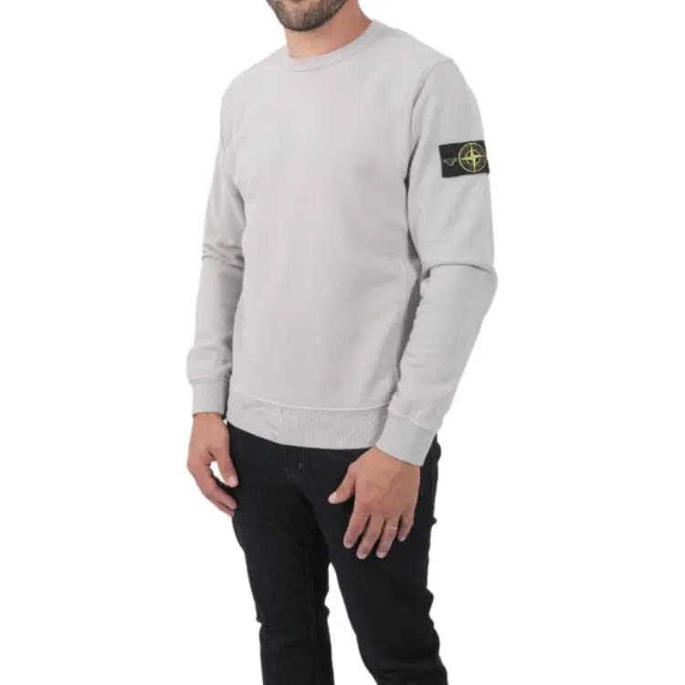 STONE ISLAND Compass Patch Crewneck Sweatshirt-4