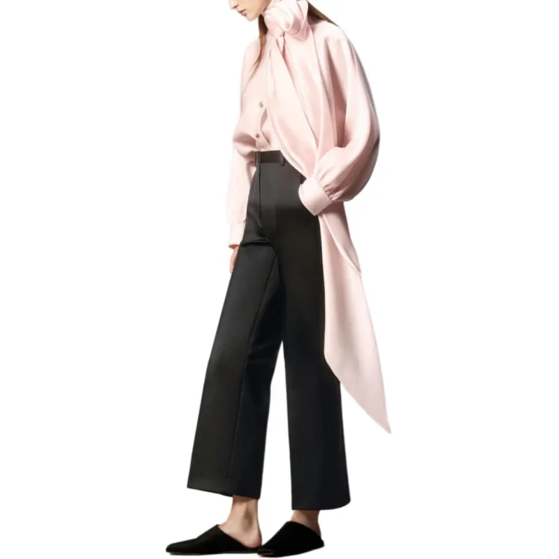 Loro Piana SS25 Casual Pants Women's Black-5