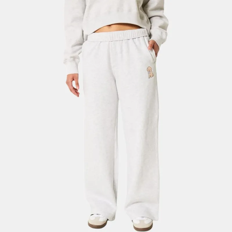 Hollister Casual Pants Women's Light Gray-1