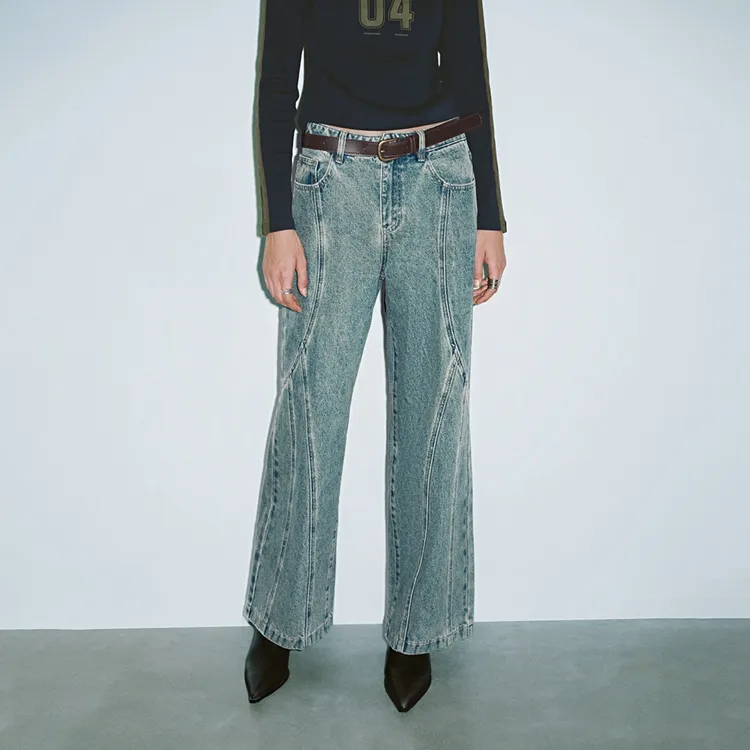 URBAN REVIVO Jeans Women's Blue-2