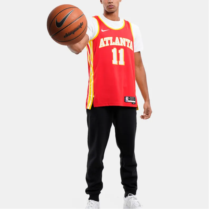 Nike Nba Atlanta Hawks Trae Young Icon Edition Swingman Jersey-4