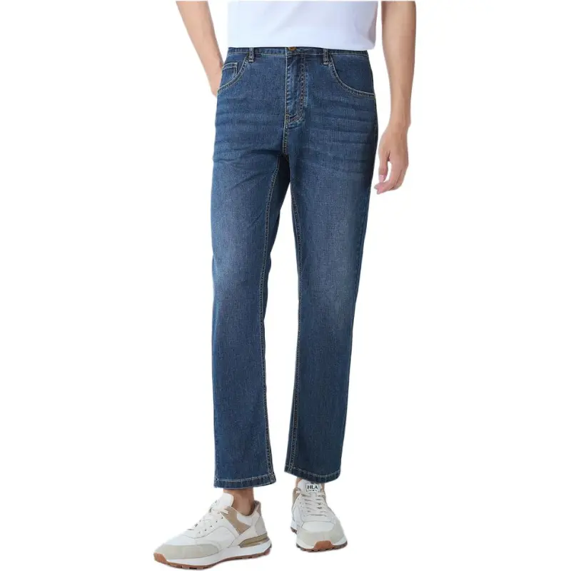 HLA Jeans Men's Denim Blue Transition Color-4