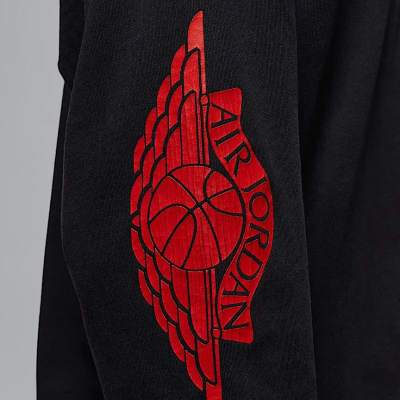 Jordan T-Shirt Men's Black/Pepper Red-3