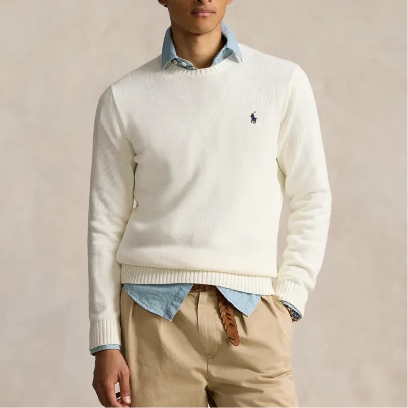 Polo Ralph Lauren Knitwear Men's Washed White-2