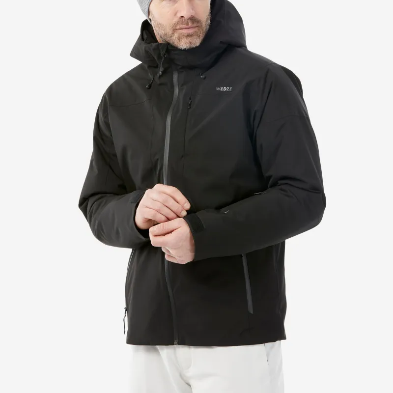 DECATHLON Ski Top Men's Smoky Black-3