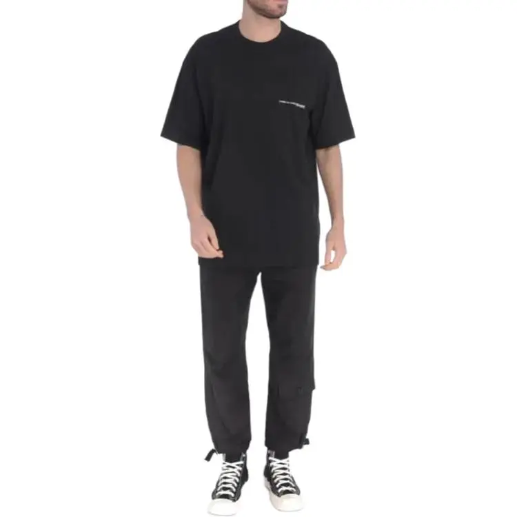 COMME DES GARCONS SHIRT Logo Printed Crewneck T Shirt-2