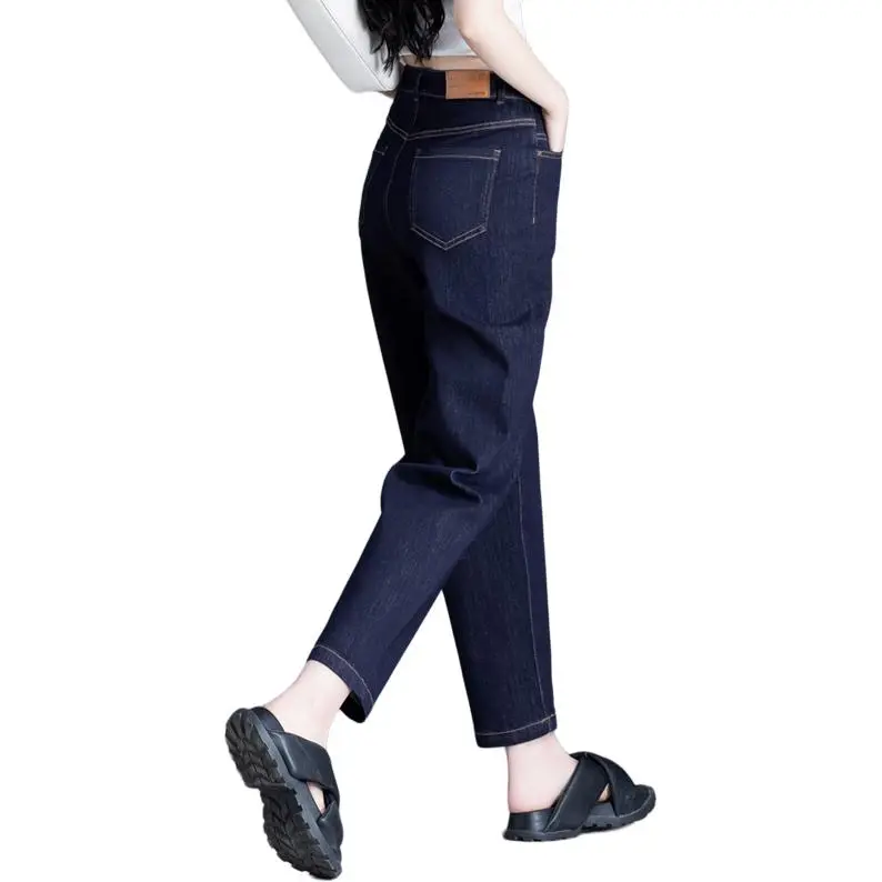 You Cow Me Pants 2025 Spring Jeans Women's Blue-3
