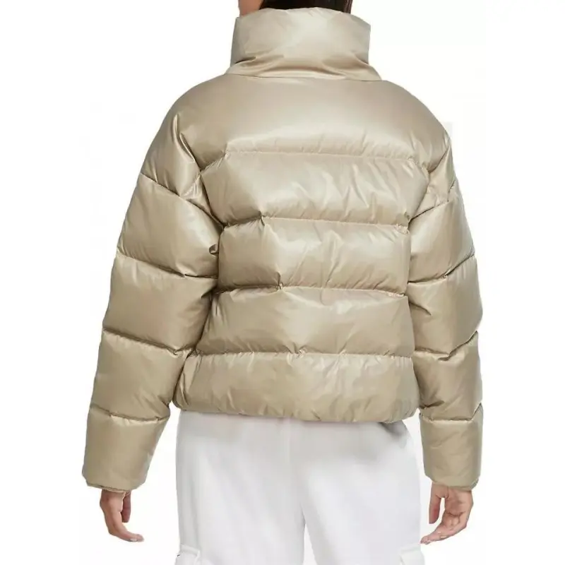 Nike Down Jackets Women's Silver-4