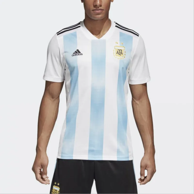 Adidas Soccer Jersey Men's Blue White-2