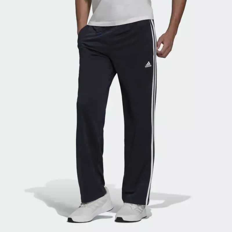 Adidas Knitted Sweatpants Men Ink Blue-1